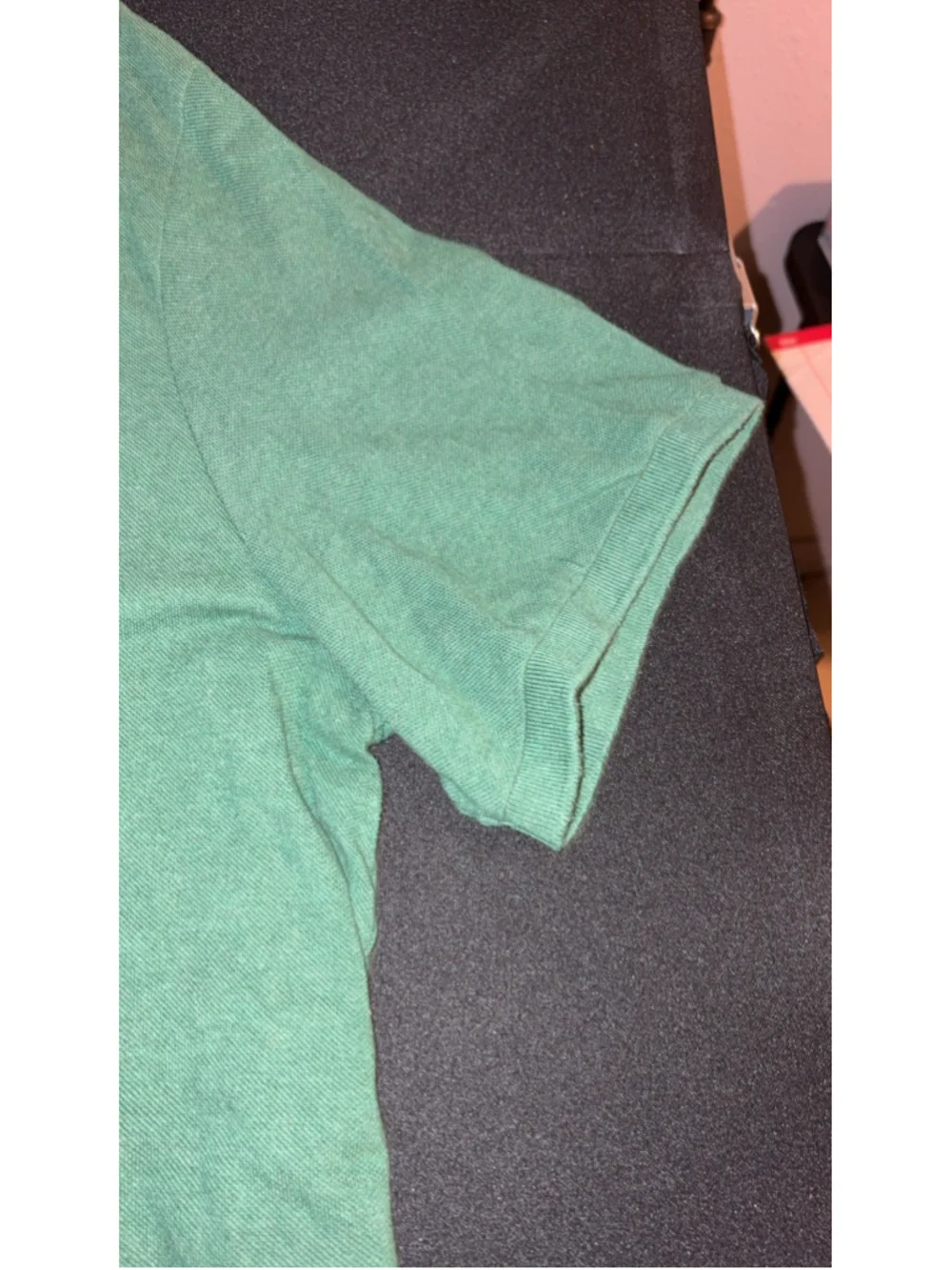 Polo Ralph Lauren Men's Classic Fit Pique Polo Shirt in Heather Green XL